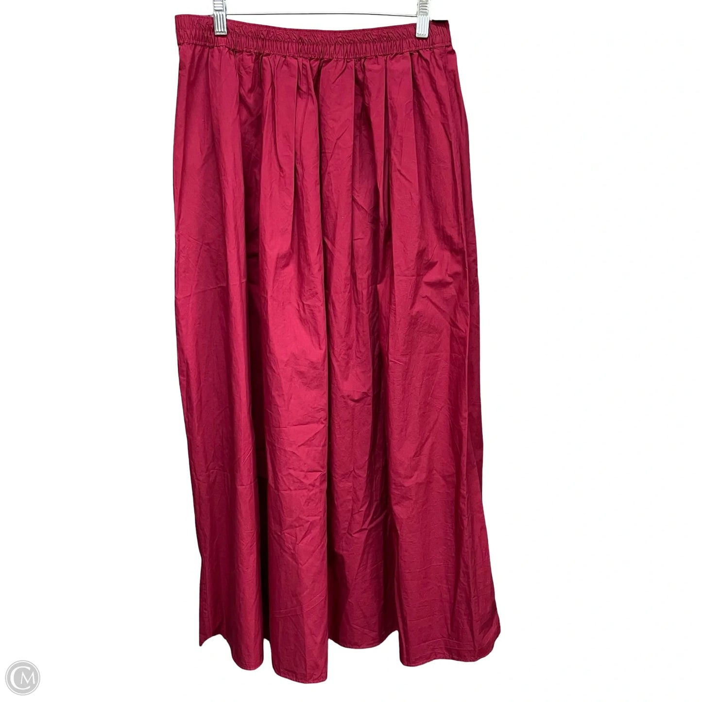 Skirt Maxi By Loft In Red, Size: M