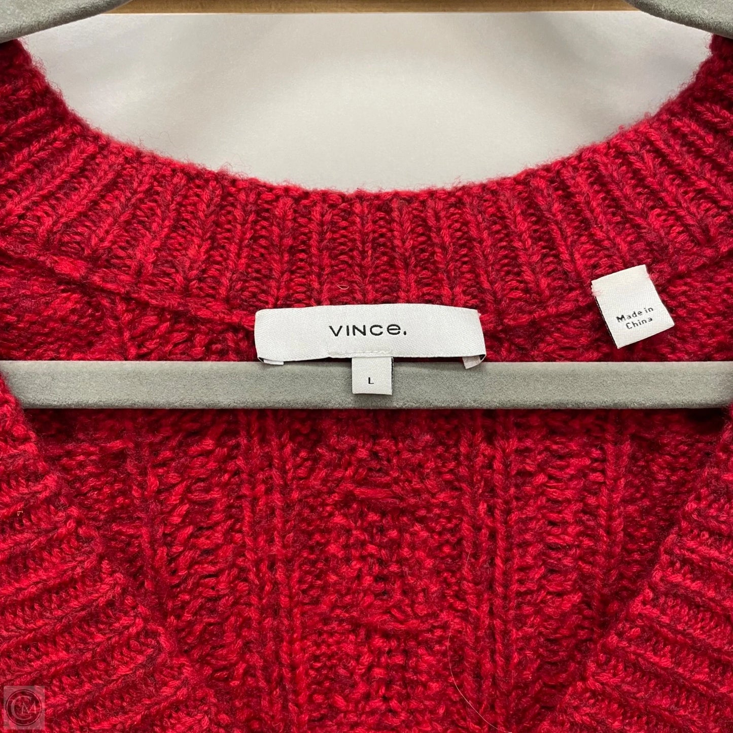 Sweater By Vince In Red, Size: L