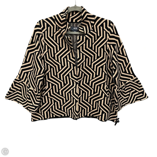 Cardigan By Maeve In Black & Tan, Size: S
