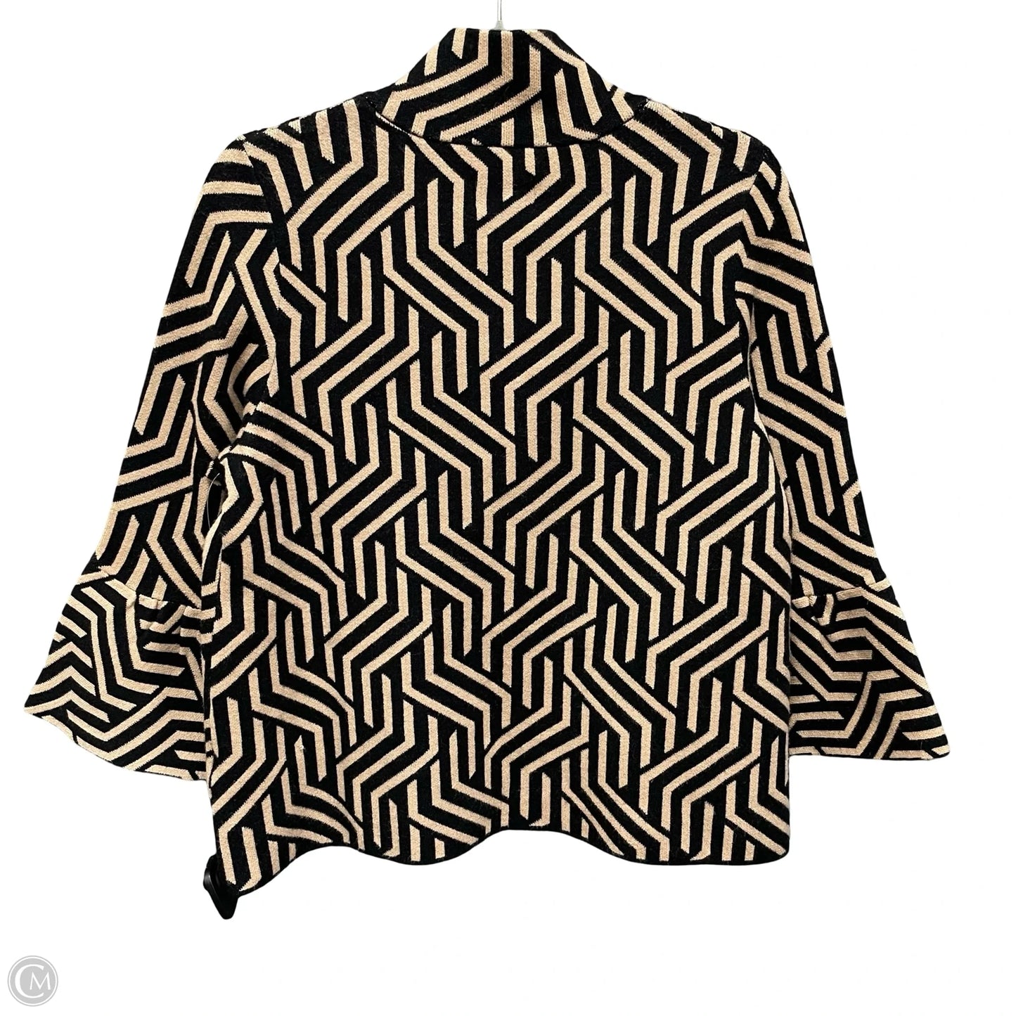 Cardigan By Maeve In Black & Tan, Size: S