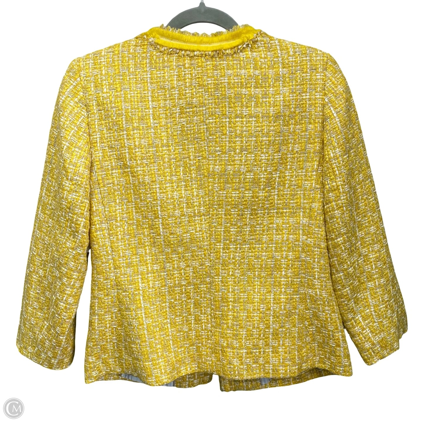 Blazer By Talbots In Yellow, Size: 4