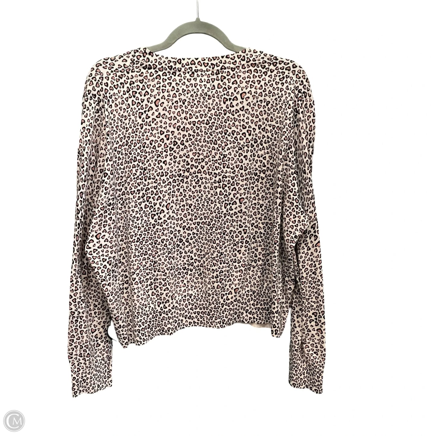 Cardigan By Gap In Animal Print, Size: Xxl