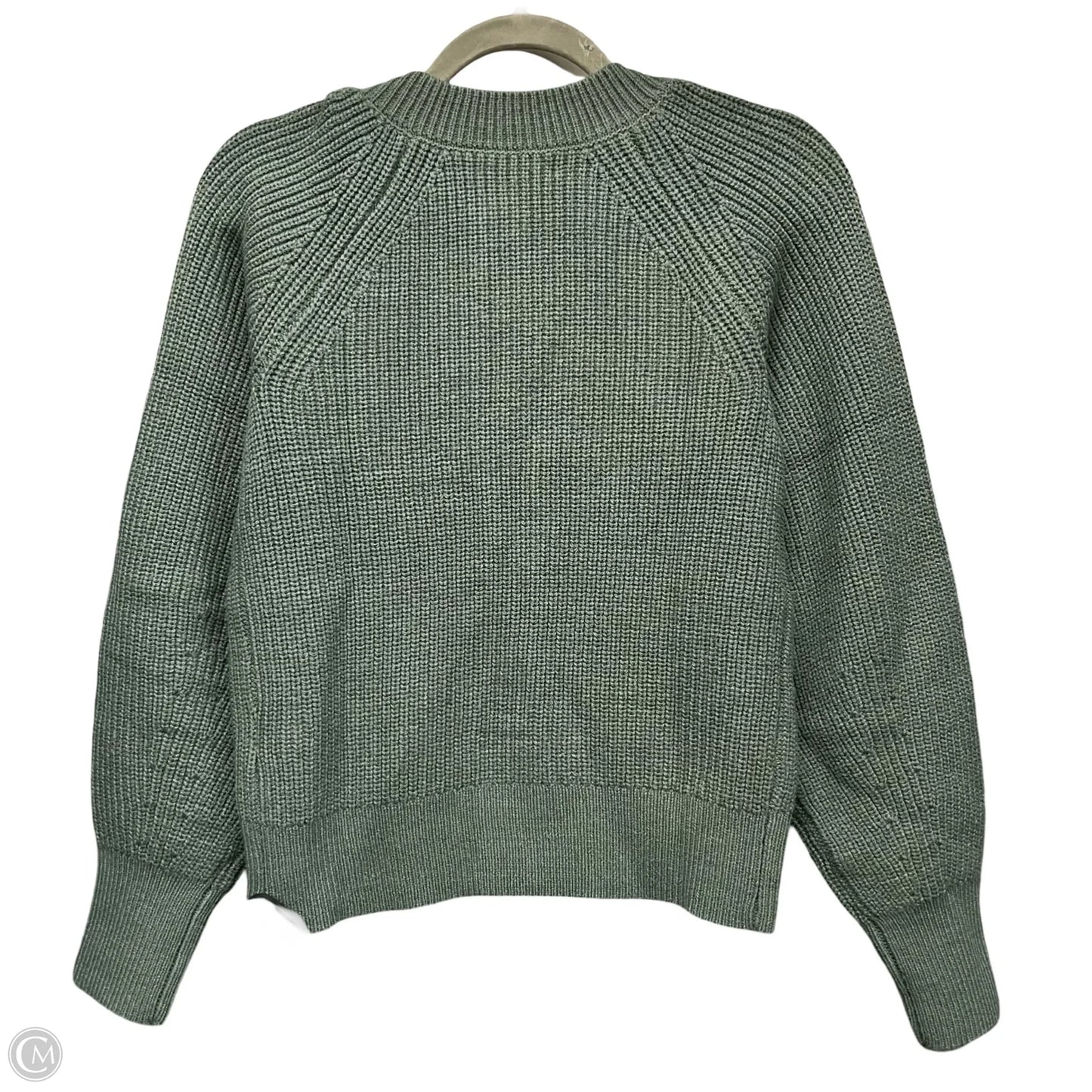 Sweater Cardigan By Banana Republic In Green, Size: Xs