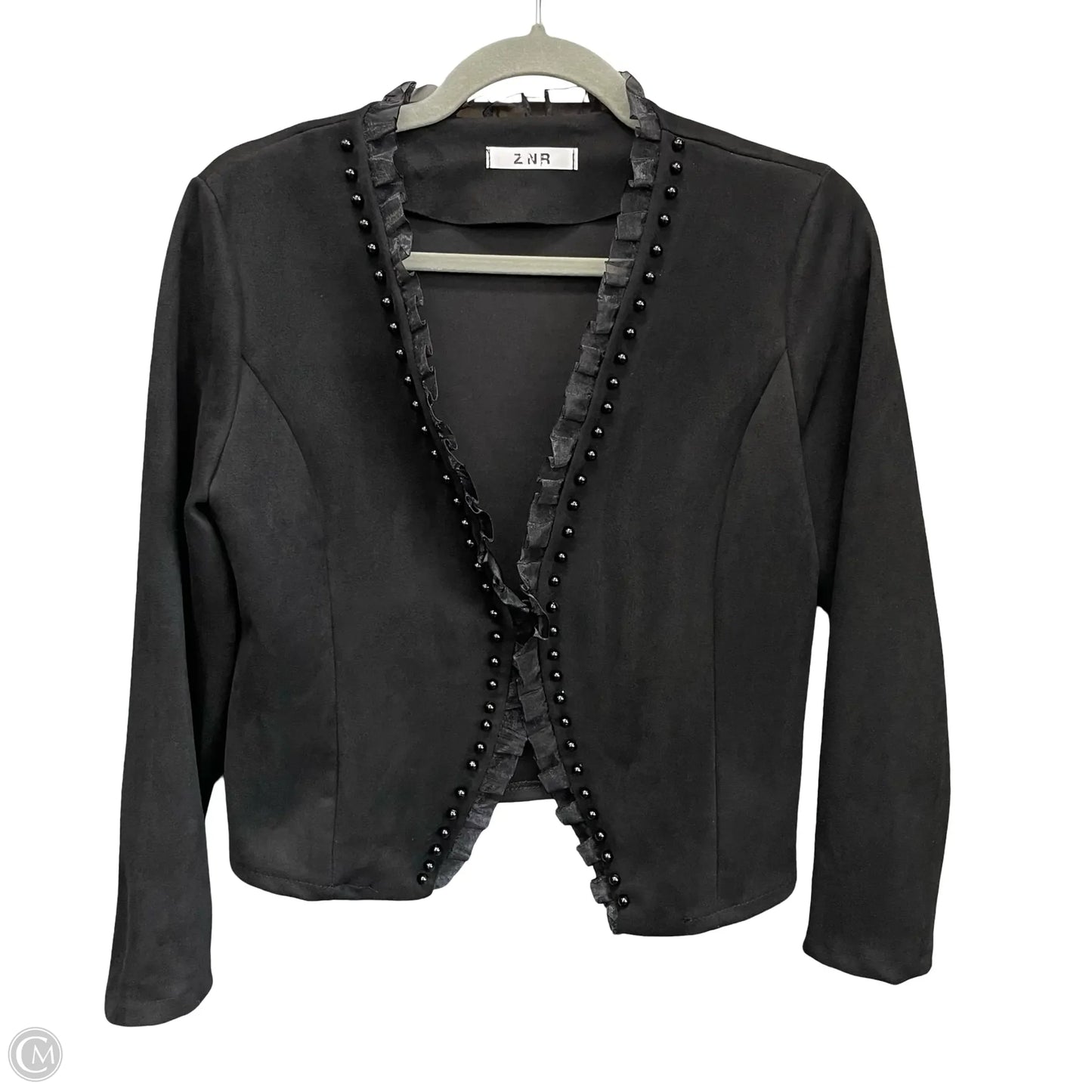 Blazer By Clothes Mentor In Black, Size: S