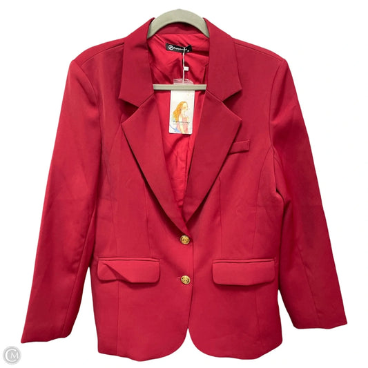 Blazer By Prettygarden In Red, Size: M