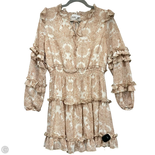 Dress Casual Short By Moon River In Brown, Size: M