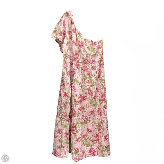 Dress Casual Midi By Show Me Your Mumu In Pink, Size: 3x