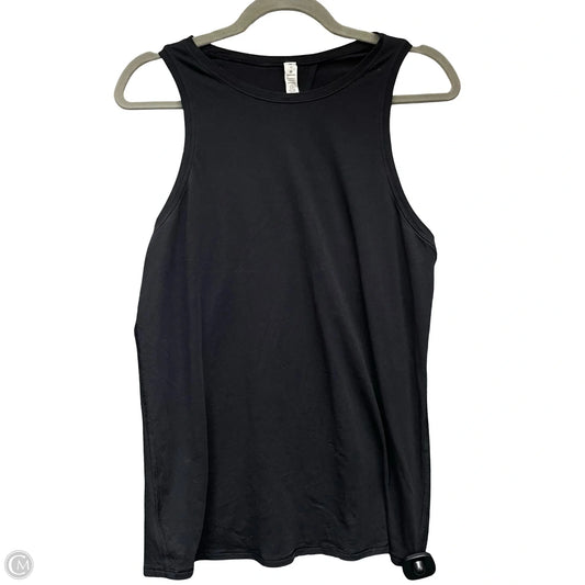 Athletic Tank Top By Lululemon In Black, Size: 10