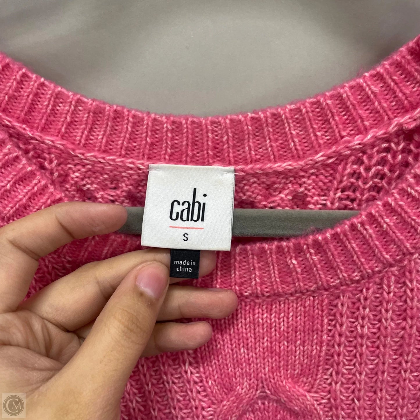 Sweater By Cabi In Pink, Size: S