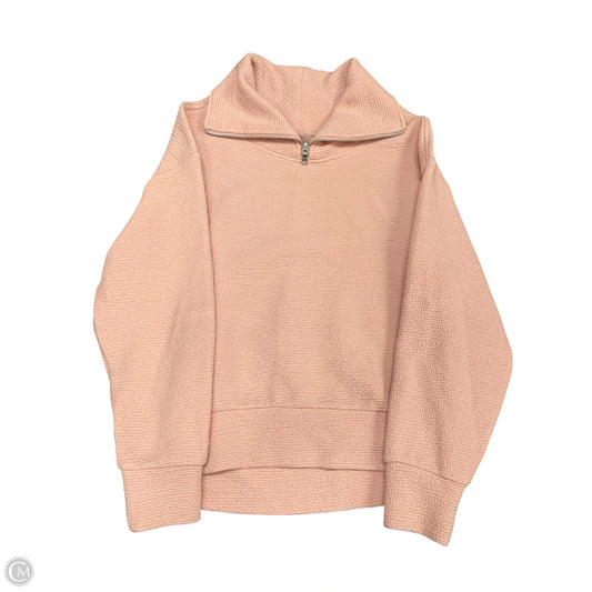 Athletic Sweatshirt Collar By Calia In Pink, Size: Xxs