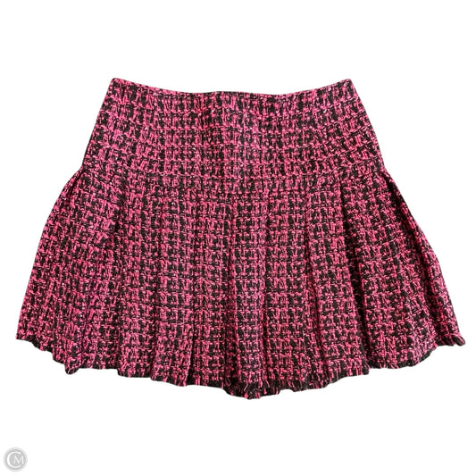 Skirt Designer By Alice + Olivia In Black & Pink, Size: 2