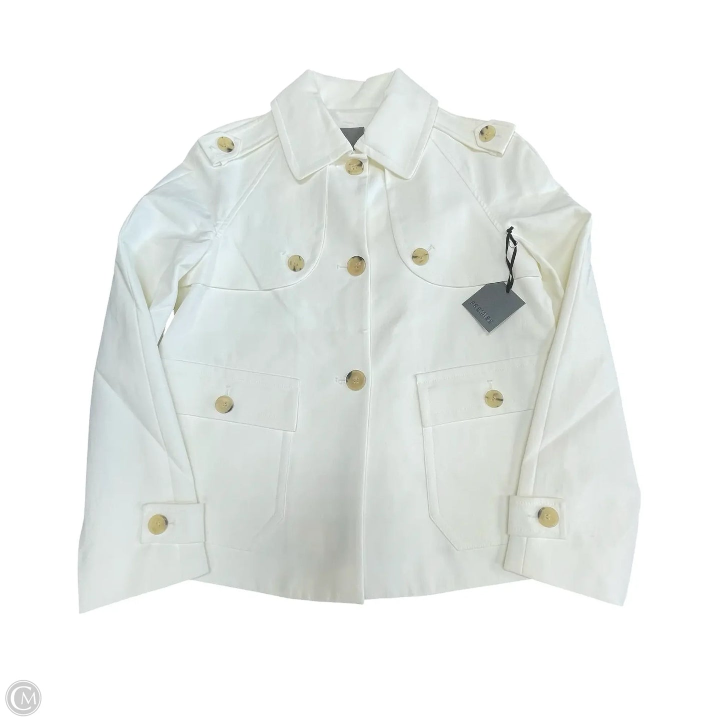 Jacket Other By Premise In Cream, Size: S