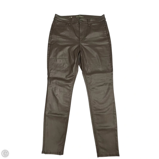 Jeans Skinny By White House Black Market In Maroon, Size: 8