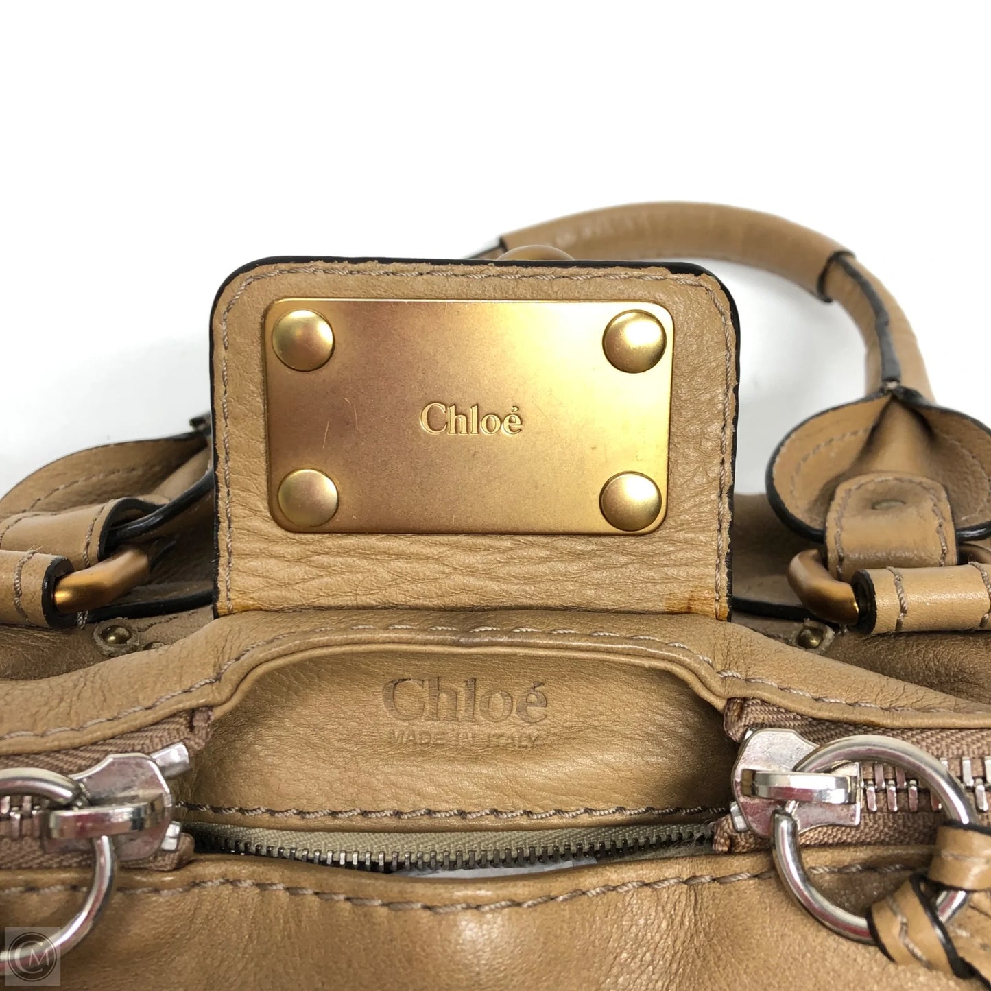 Handbag Luxury Designer By Chloe, Size: Medium