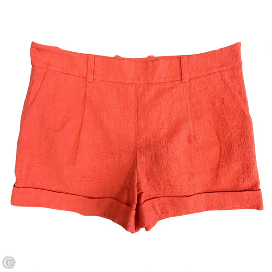 Shorts Designer By Diane Von Furstenberg In Orange, Size: 10