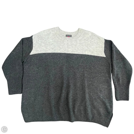 Sweater By Vince Camuto In Grey, Size: 1x