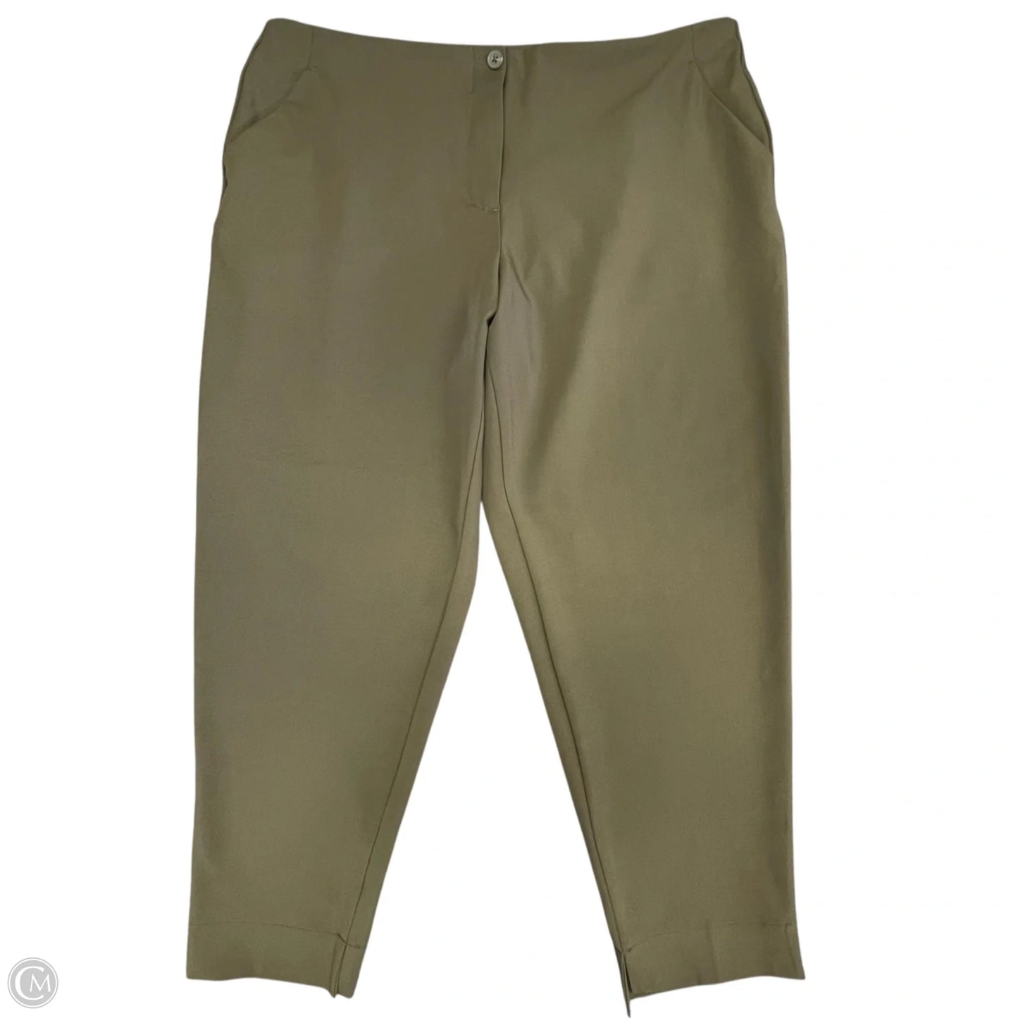Pants Dress By Worthington In Green, Size: 18