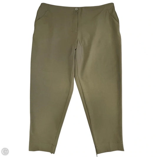 Pants Dress By Worthington In Green, Size: 18