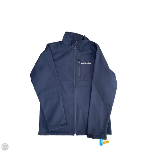 Athletic Jacket By Columbia In Navy, Size: S