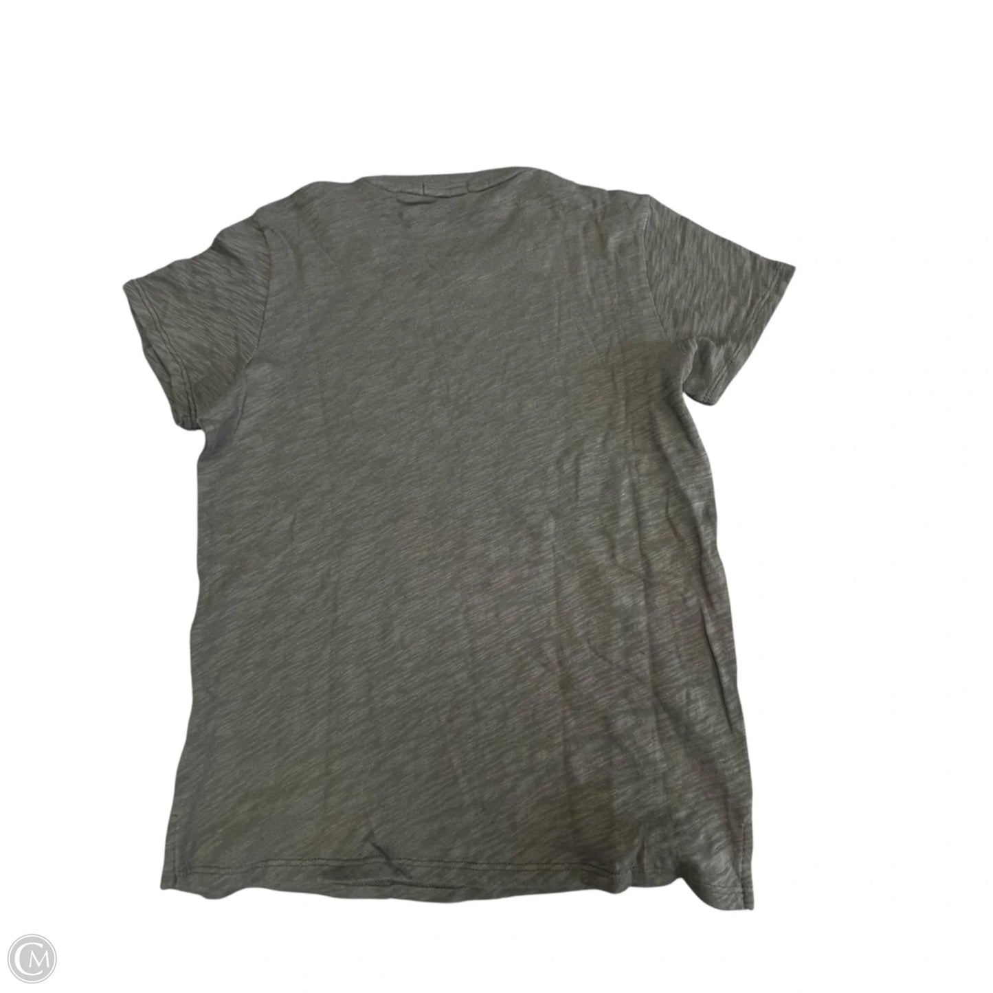 Top Short Sleeve Basic By Atm In Grey, Size: Xs