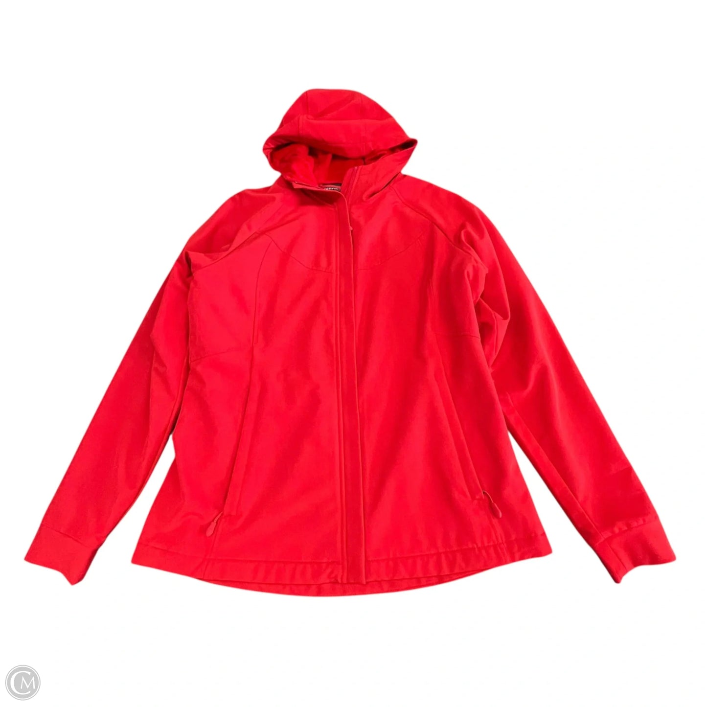 Jacket Fleece By Kirkland In Red, Size: M