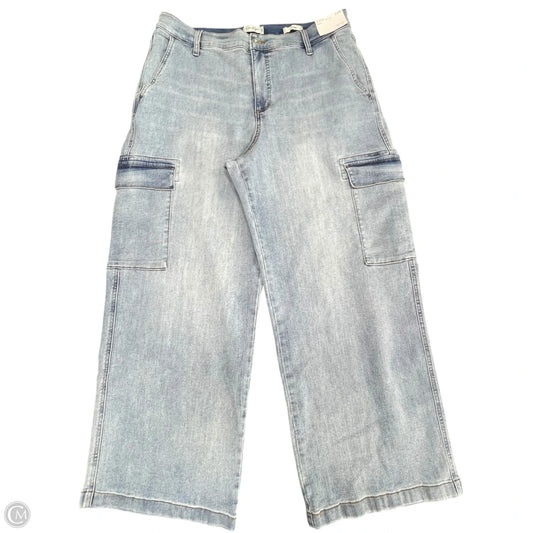 Jeans Wide Leg By Jessica Simpson In Blue Denim, Size: 14