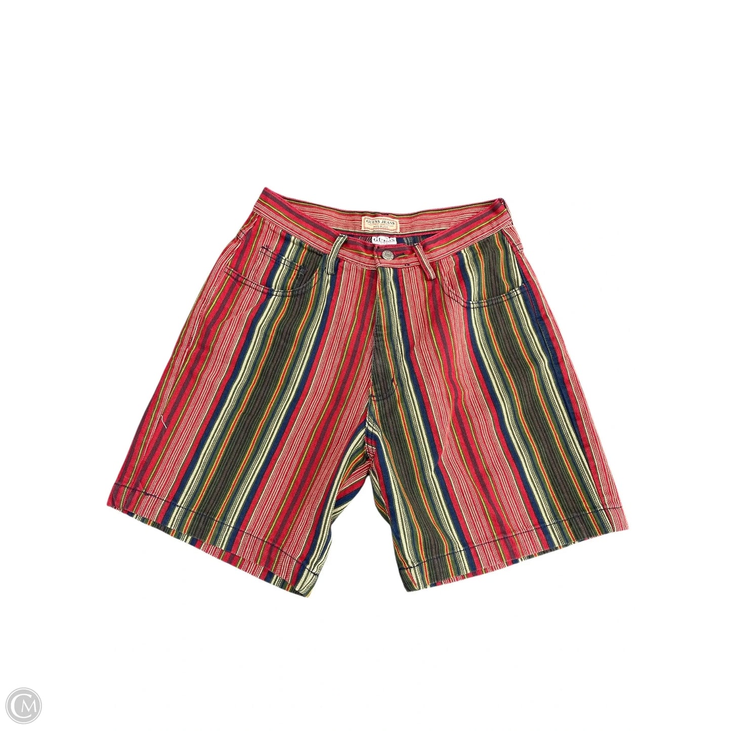 Shorts By Guess In Striped Pattern, Size: 10