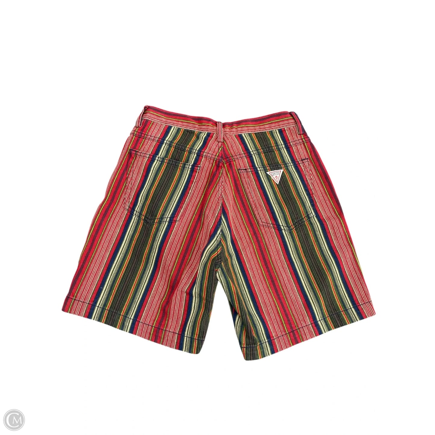 Shorts By Guess In Striped Pattern, Size: 10