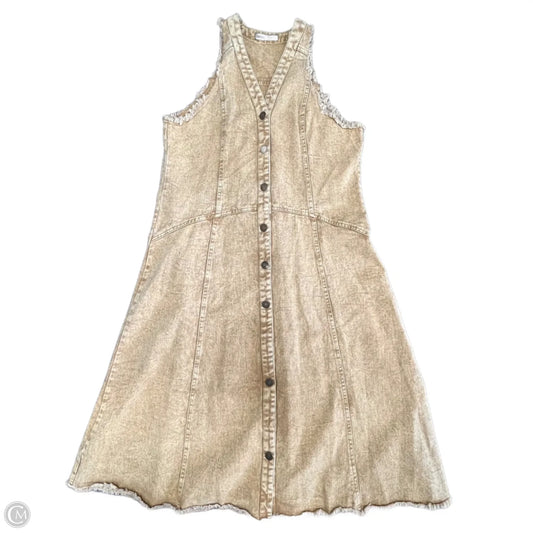 Dress Casual Midi By Shein In Yellow, Size: 2