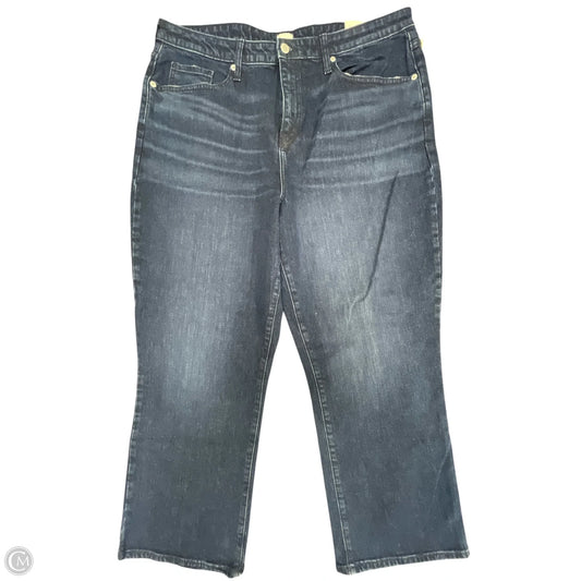 Jeans Boot Cut By A New Day In Blue Denim, Size: 18