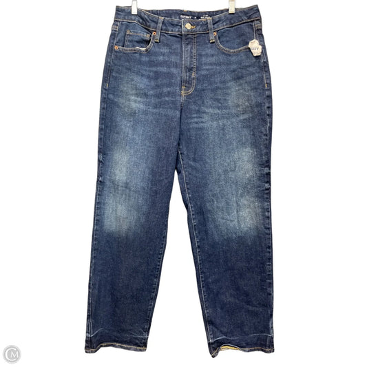 Jeans Boyfriend By Old Navy In Blue Denim, Size: 12