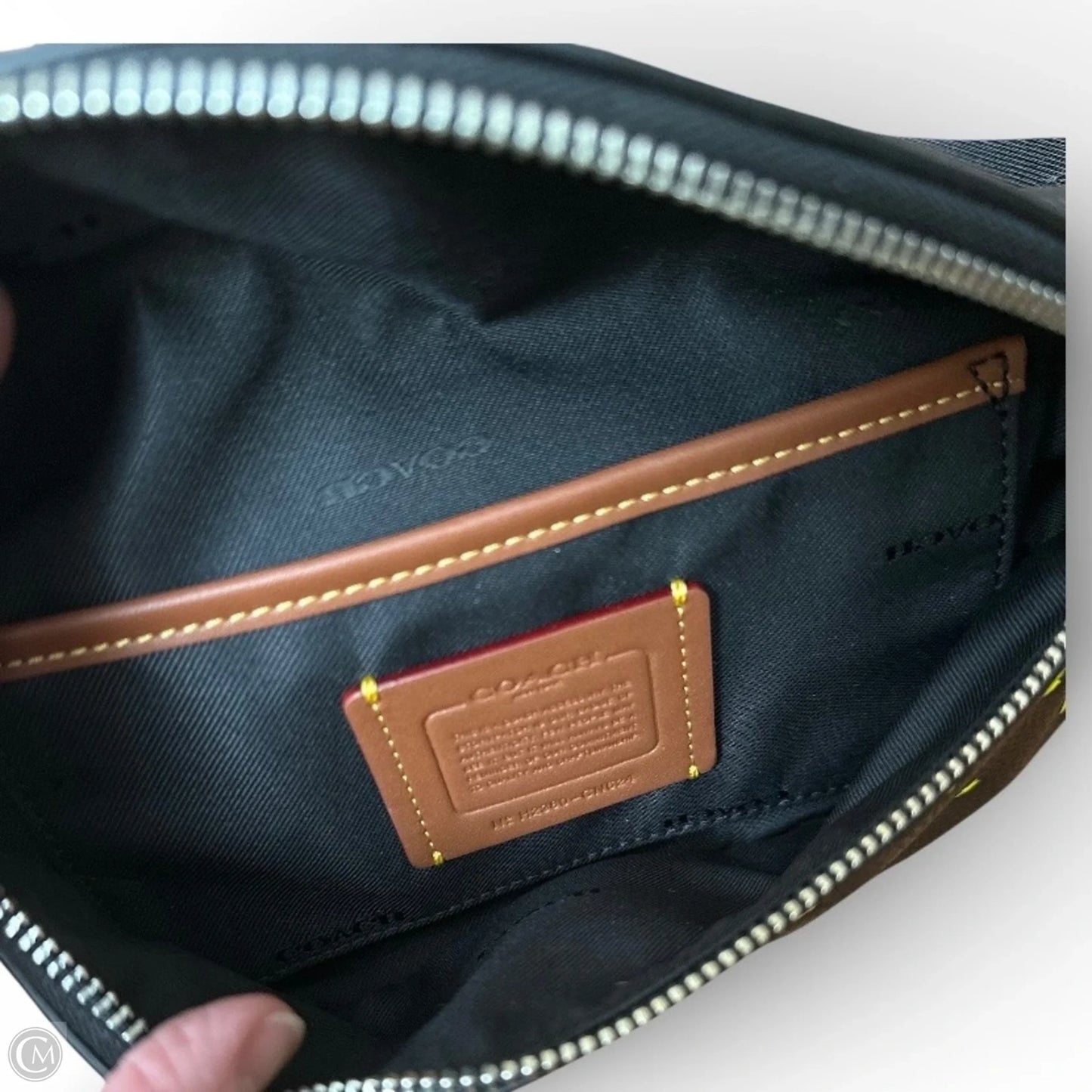 Belt Bag Designer By Coach, Size: Medium