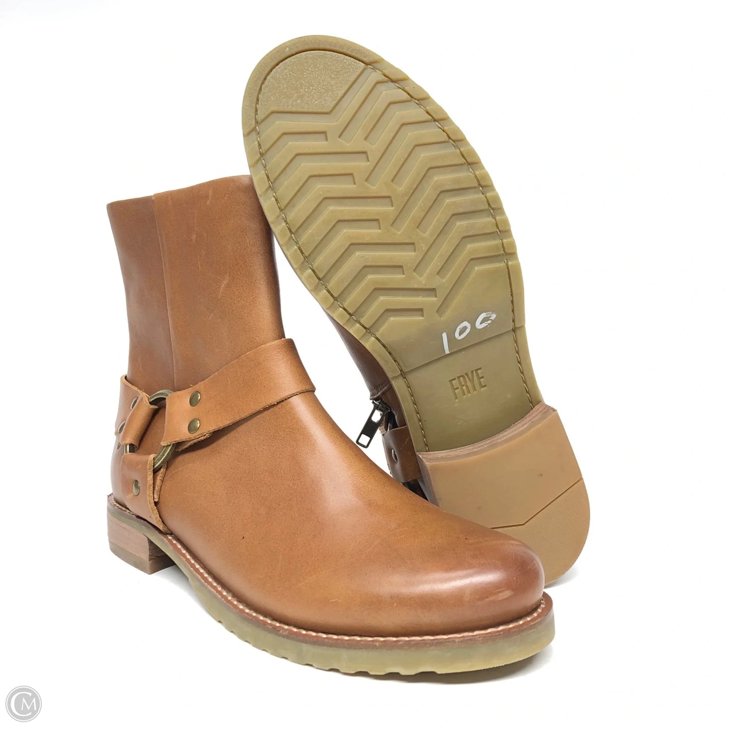 Boots Designer By Frye In Tan, Size: 11