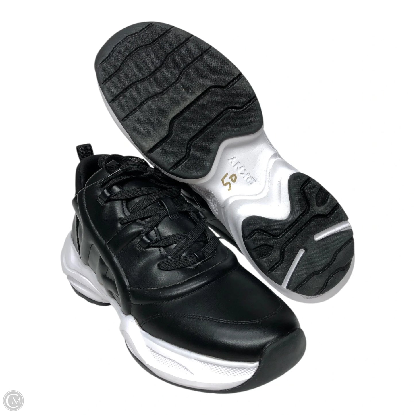 Shoes Sneakers By Dkny In Black & White, Size: 11