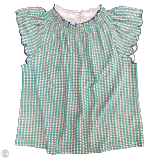 Top Short Sleeve By Melloday In Green, Size: S