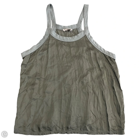 Top Sleeveless By Nation In Green, Size: S