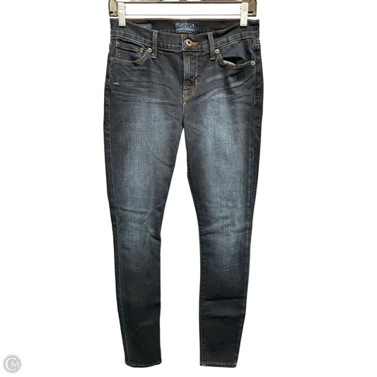 Jeans Skinny By Lucky Brand In Blue Denim, Size: 4