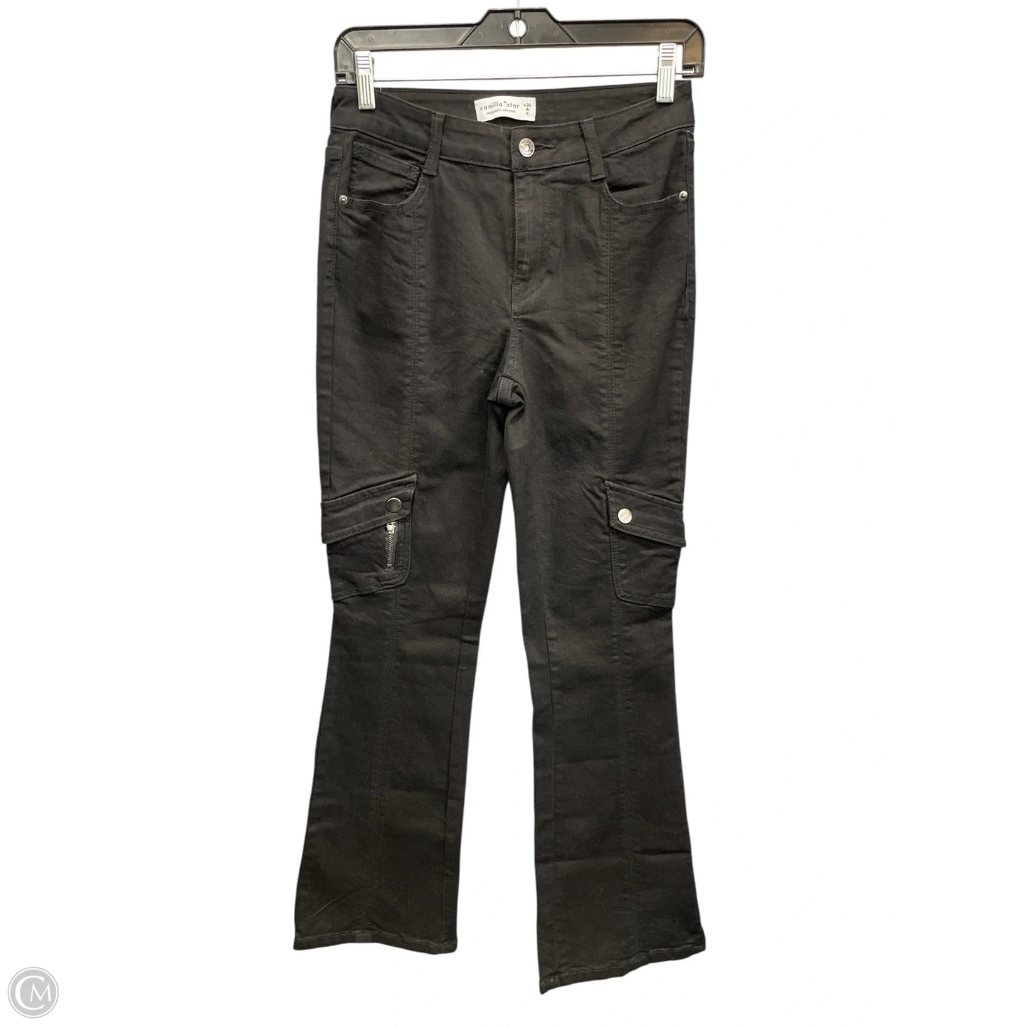 Jeans Flared By Vanilla Star In Black, Size: 4
