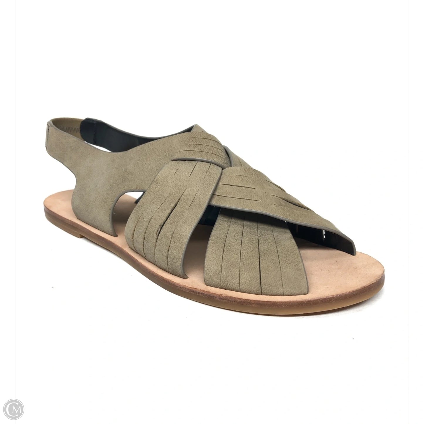 Sandals Flats By Elie Tahari In Green, Size: 10.5