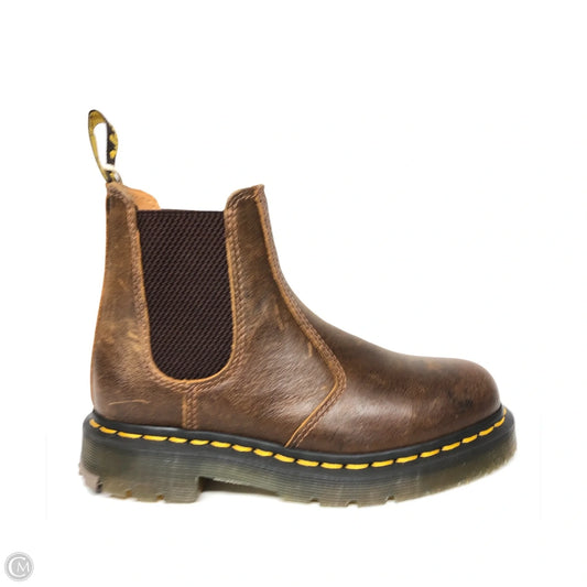 Boots Ankle Flats By Dr Martens In Brown, Size: 5