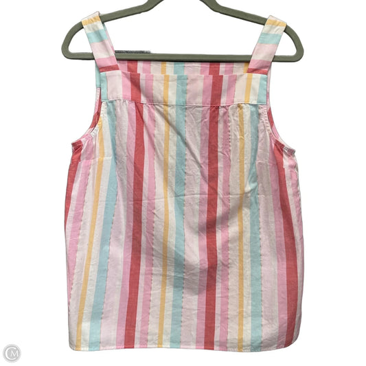 Top Sleeveless By Talbots In Multi-colored, Size: S