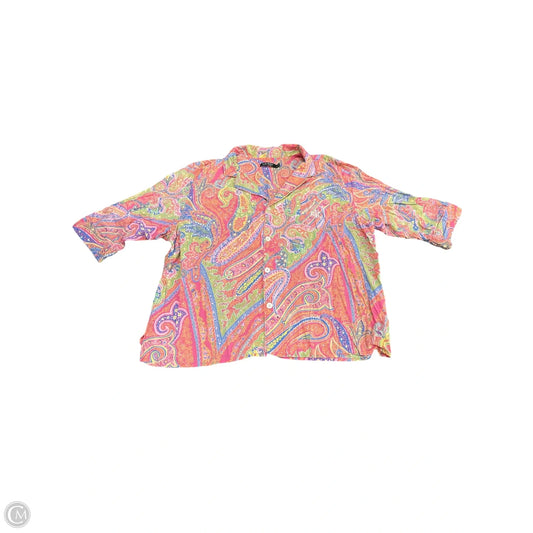 Lounge Set Pants By Lauren By Ralph Lauren In Multi-colored, Size: 3x