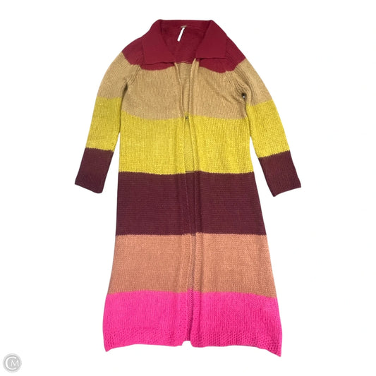 Sweater Cardigan By Free People In Multi-colored, Size: S