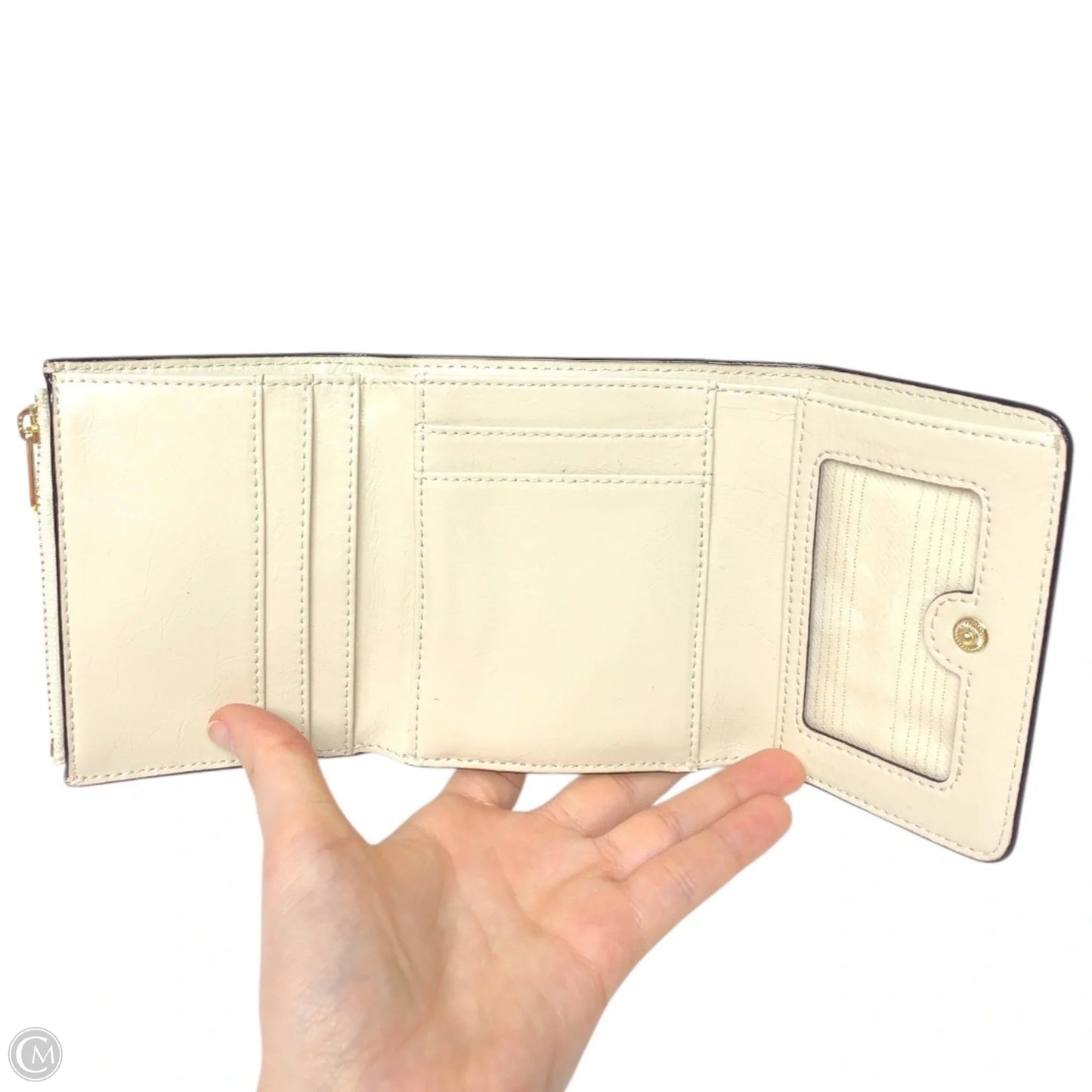 Wallet Leather By Cma, Size: Medium