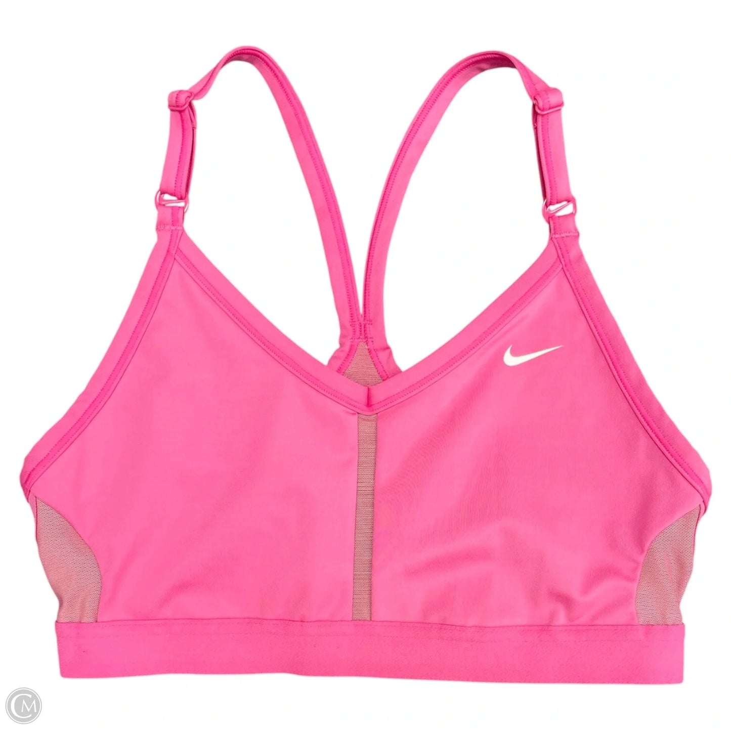 Athletic Bra By Nike Apparel In Pink, Size: L