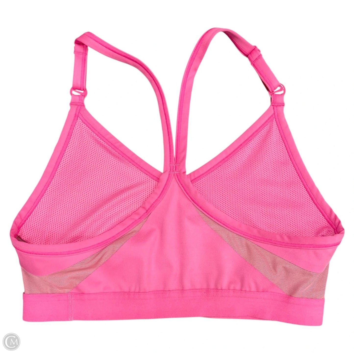 Athletic Bra By Nike Apparel In Pink, Size: L