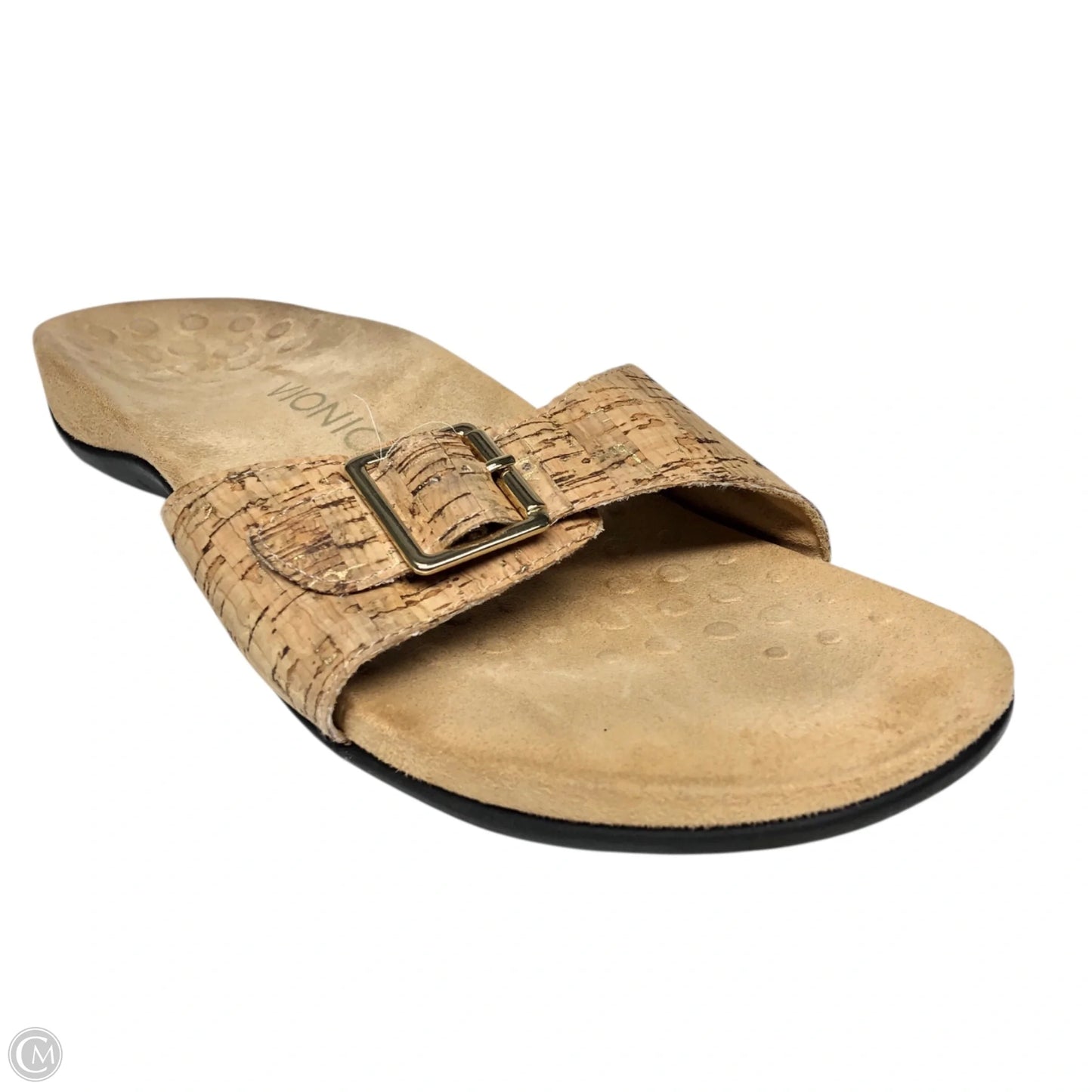 Sandals Flats By Vionic In Beige, Size: 10