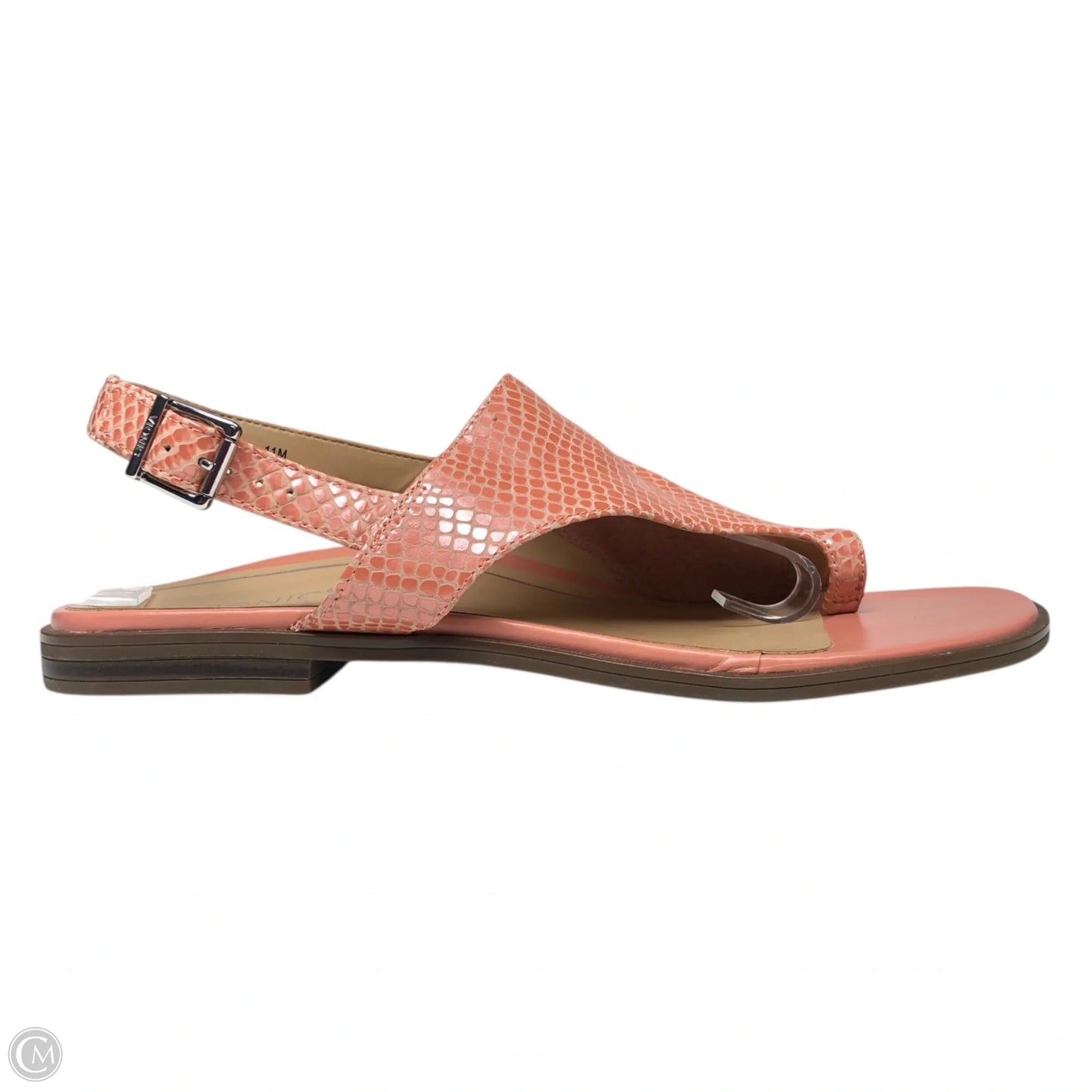 Sandals Flats By Vionic In Peach, Size: 11