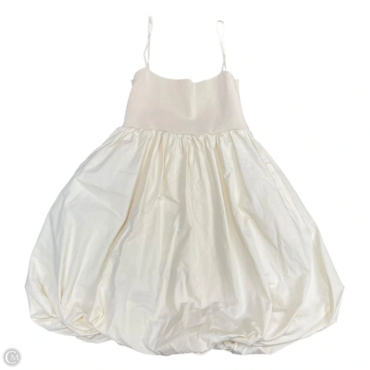 Dress Casual Short By Zara In Beige, Size: S