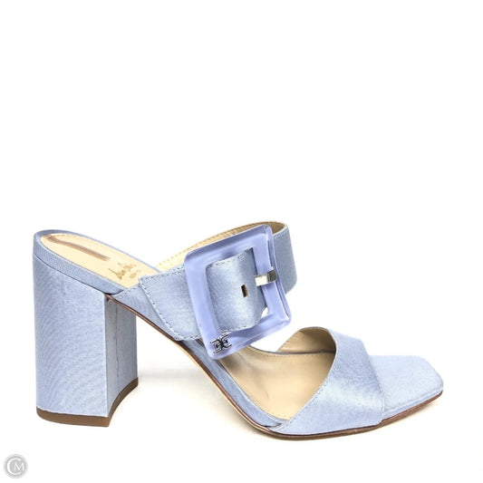 Sandals Heels Block By Sam Edelman In Blue, Size: 6